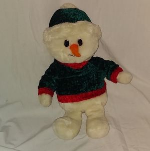 Snowman stuffed doll